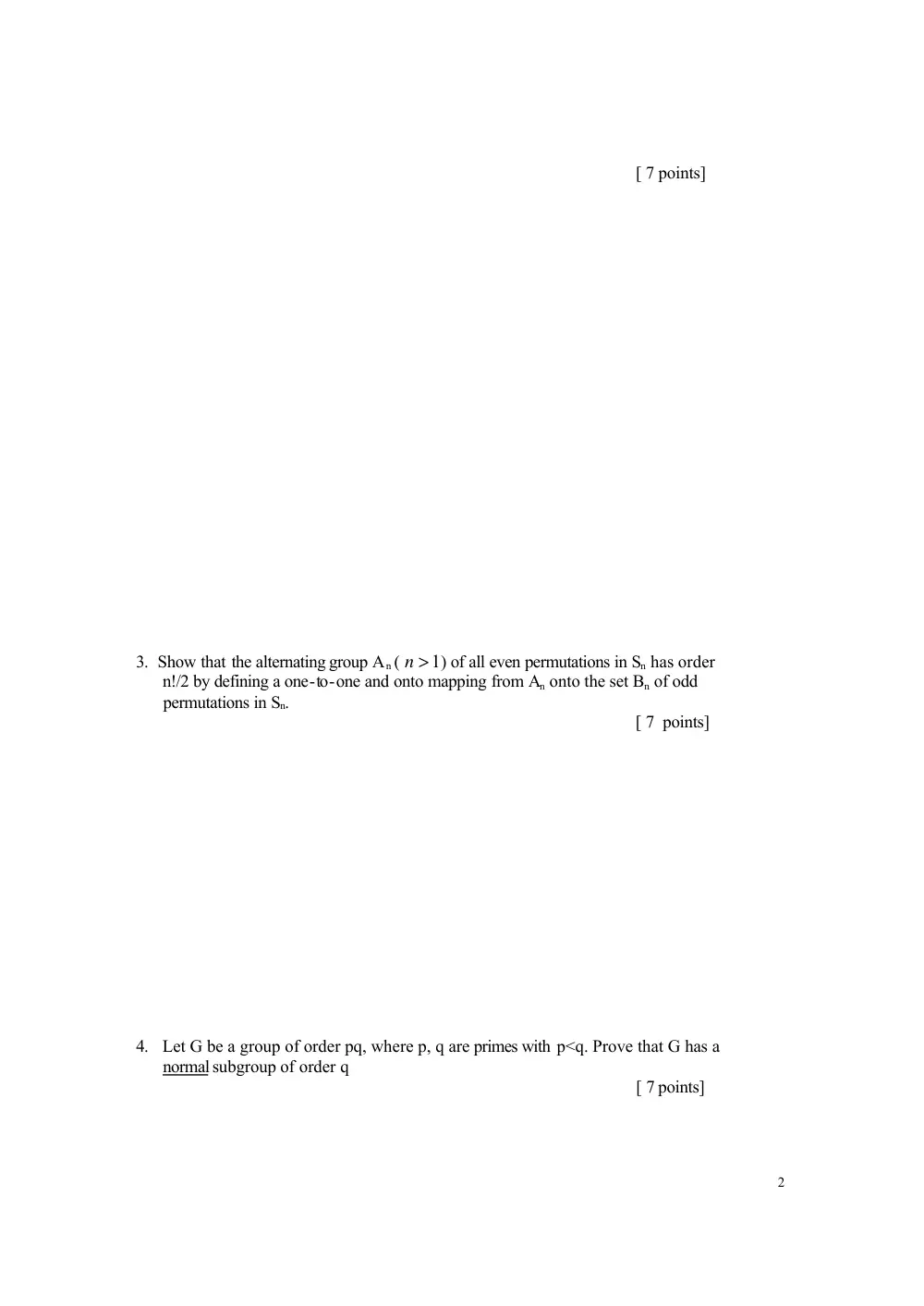 MATH 241 Final, Fall 2005, page 2