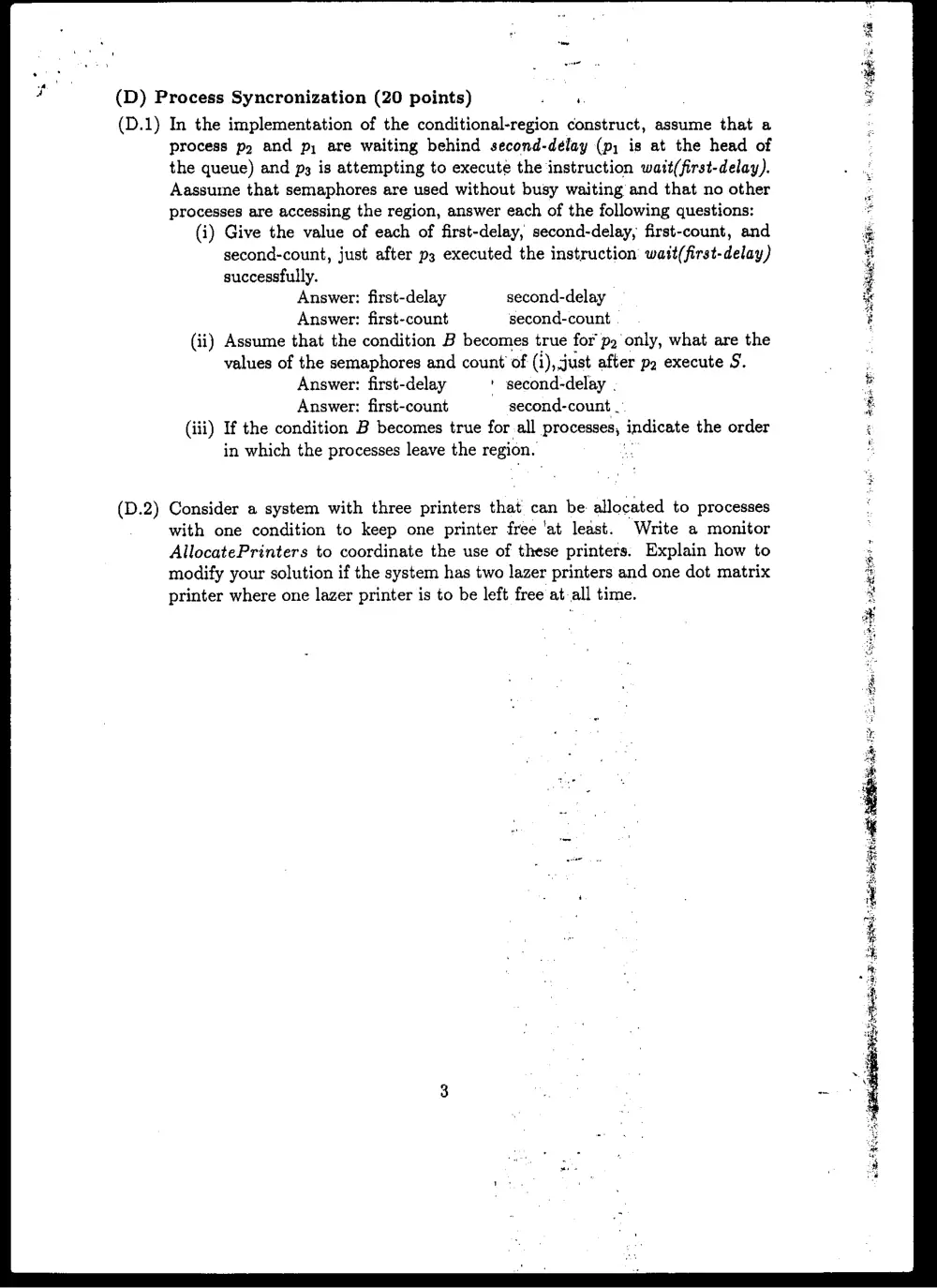 CMPS 272 Final, Fall 1995, page 3