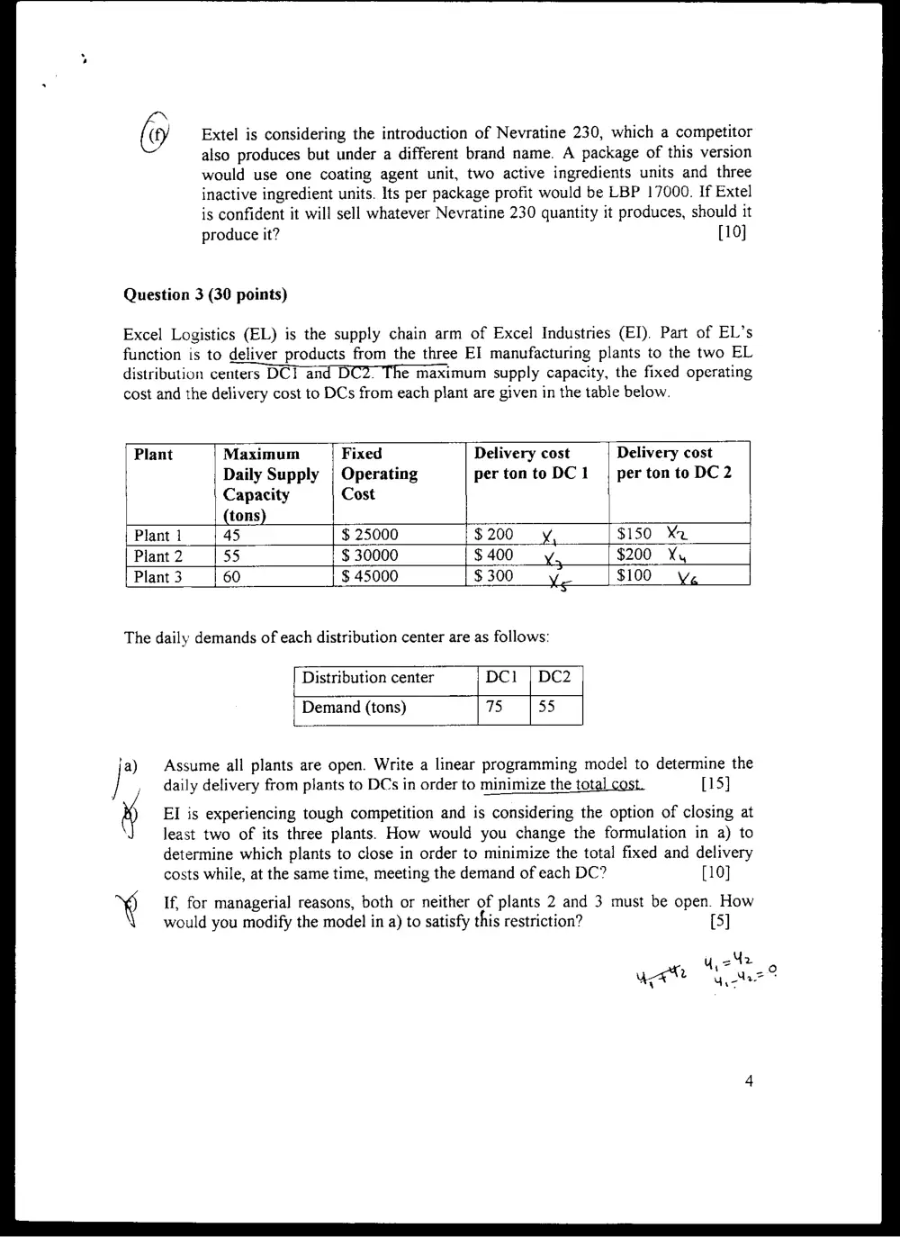 DCSN 200 Midterm, Fall 2004, page 4
