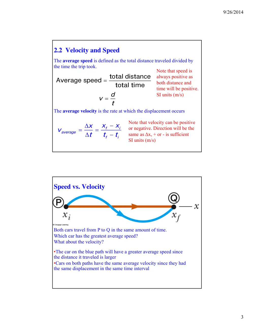 PHY 301 Lecture 2, Fall 2015, page 3