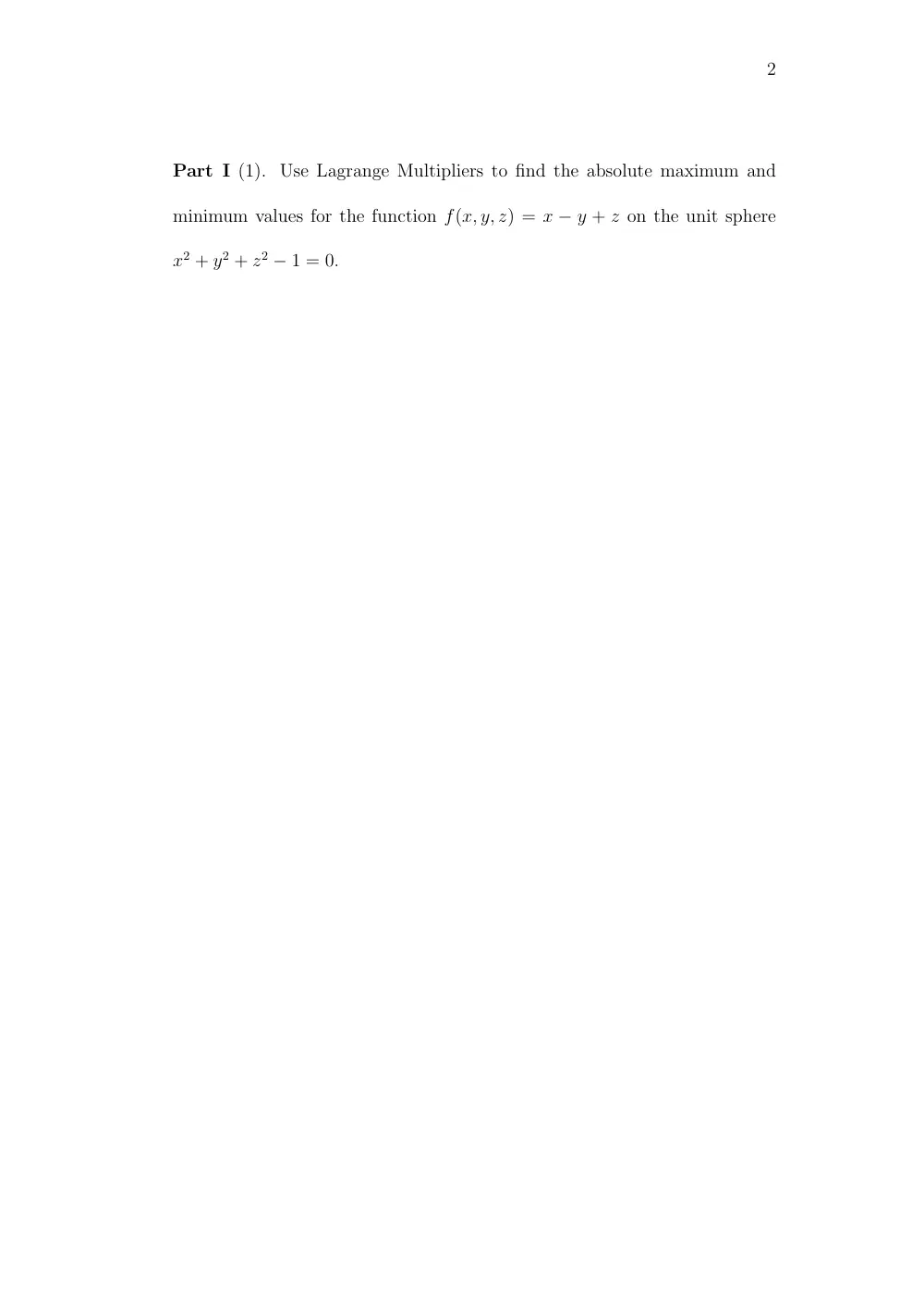 MATH 201 Final, Fall 2008, page 2