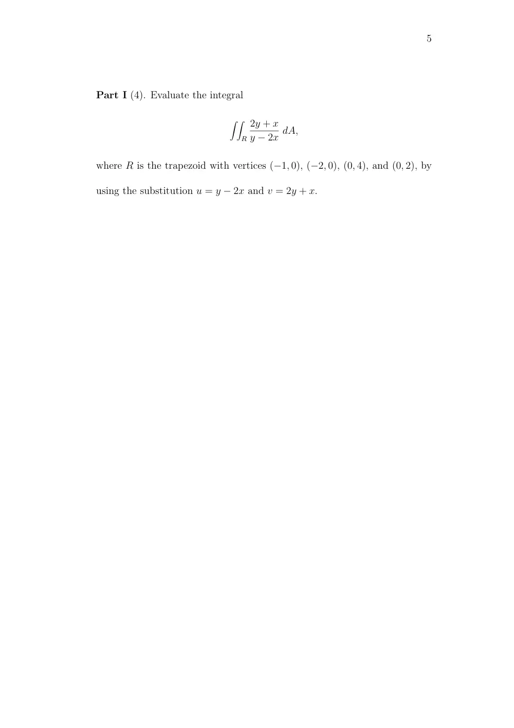 MATH 201 Final, Fall 2008, page 5