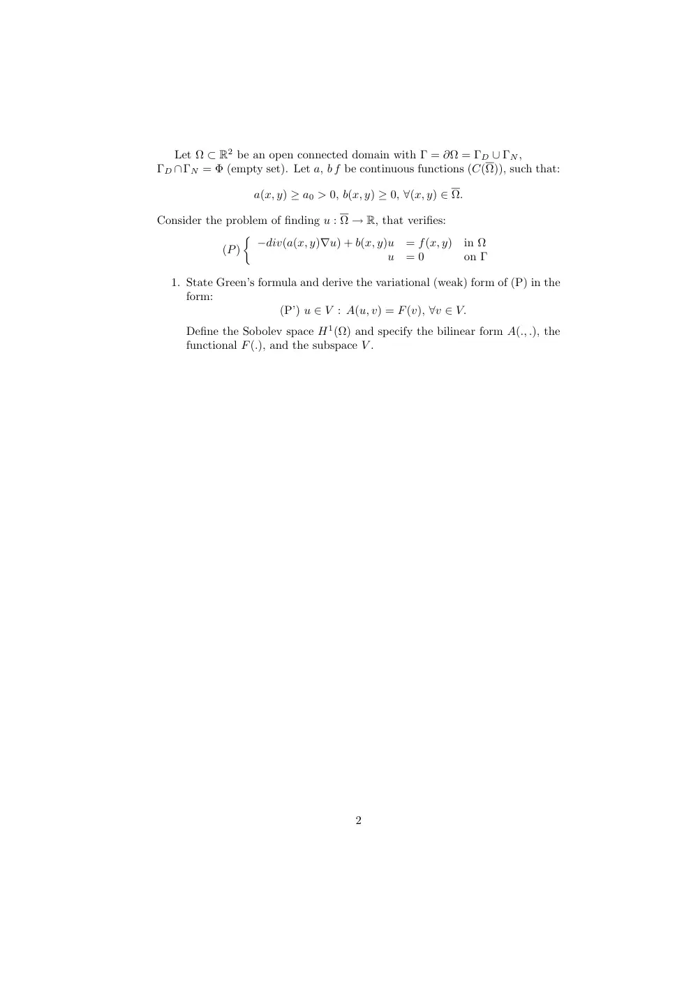 MATH 350 Final, Fall 2007, page 2