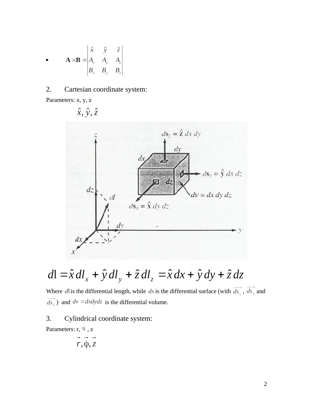 EECE 380 Lecture Math Intro, Fall 2011, page 2