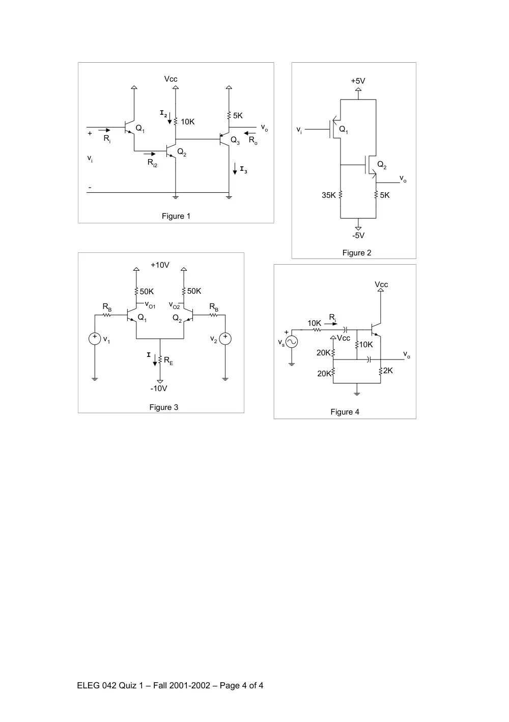 EECE 311 Exam, Fall 2001, page 4