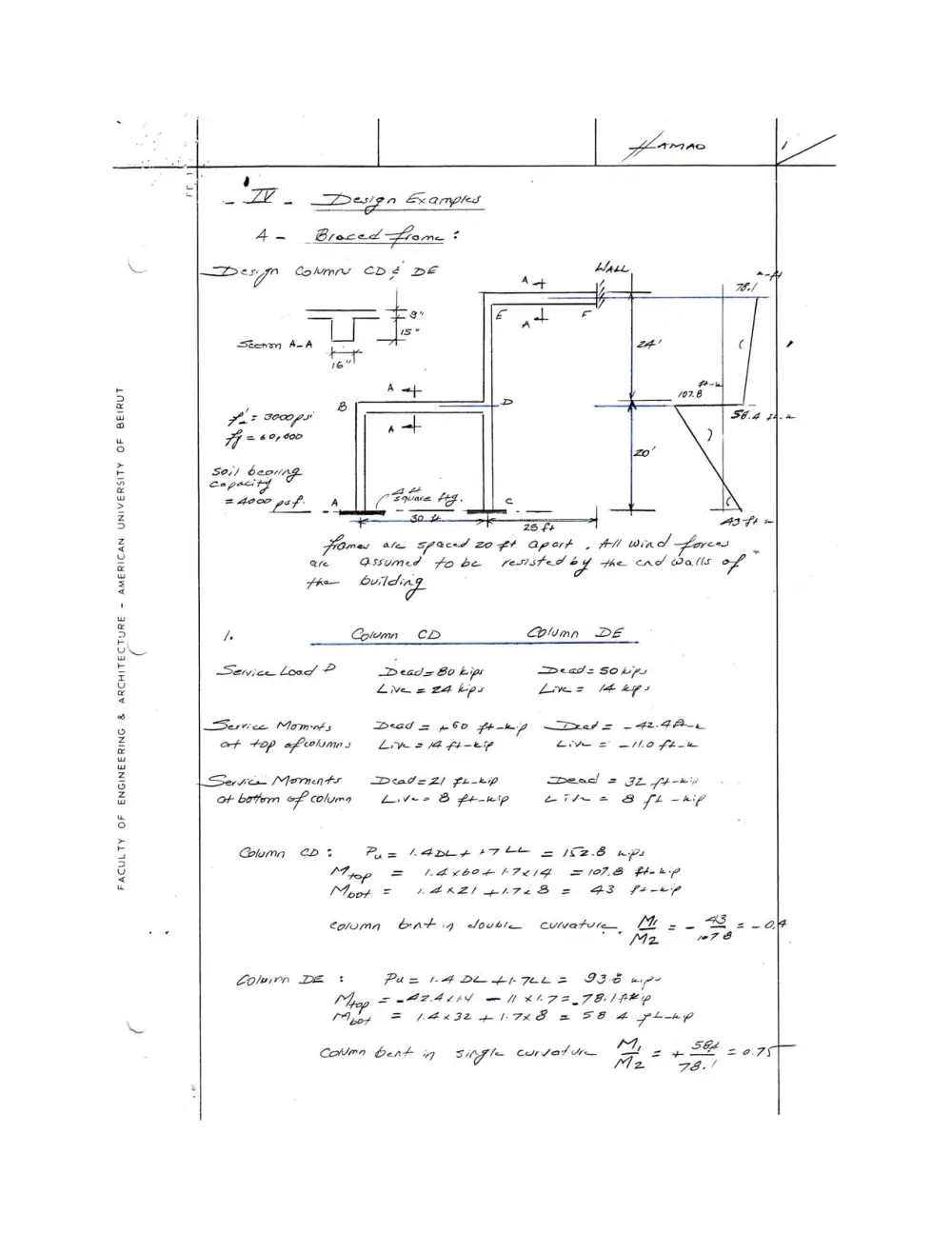 CIVE 421 Problems, Spring 2008, page 1