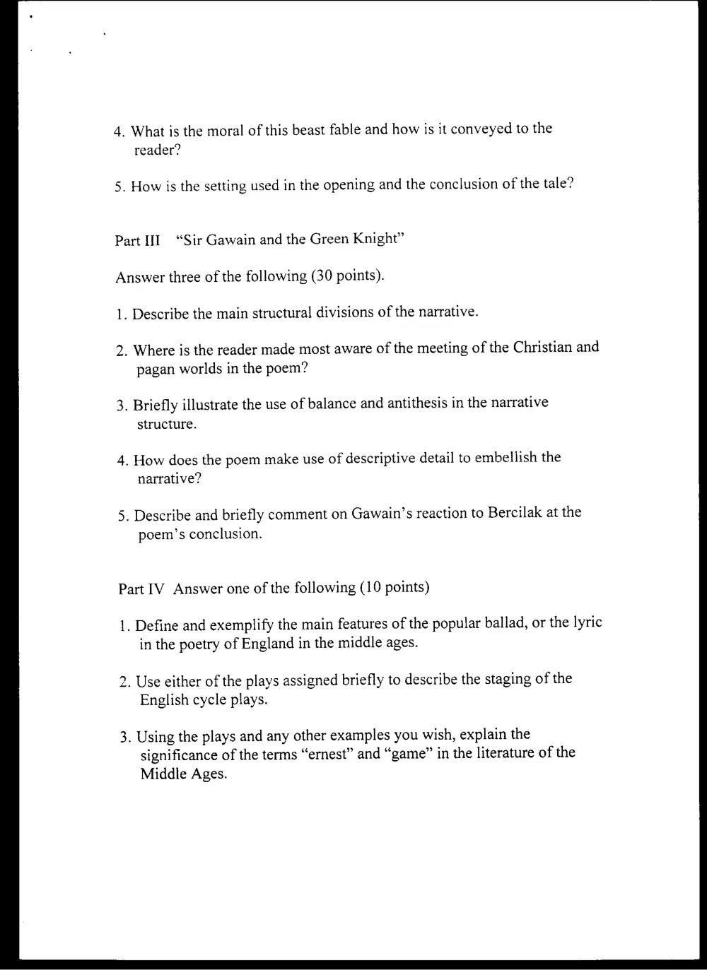 ENG 210 Final, Spring 2000, page 2