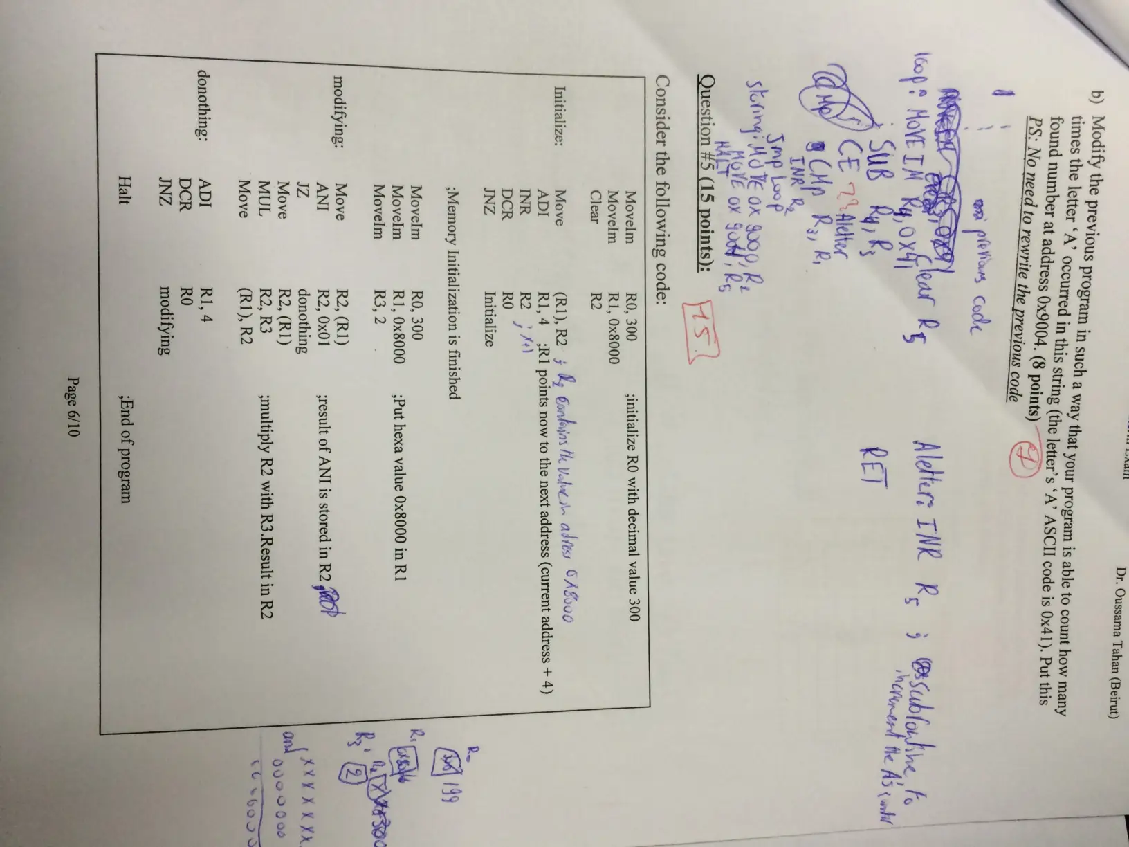 CCE 320 Midterm, Fall 2013, page 1