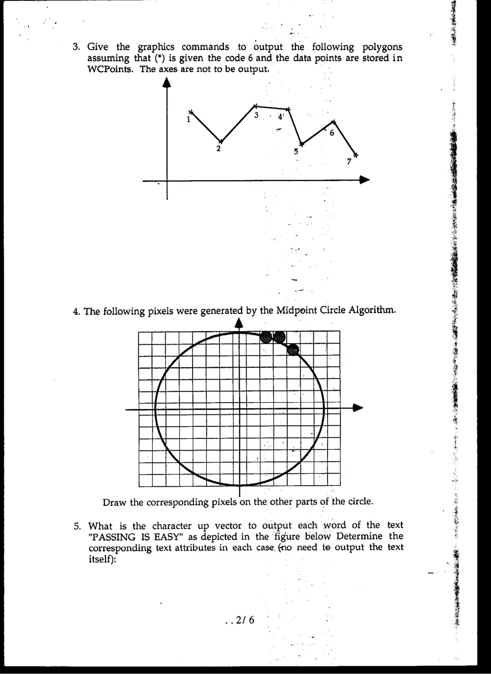 CMPS 285 Final, Fall 1995, page 2