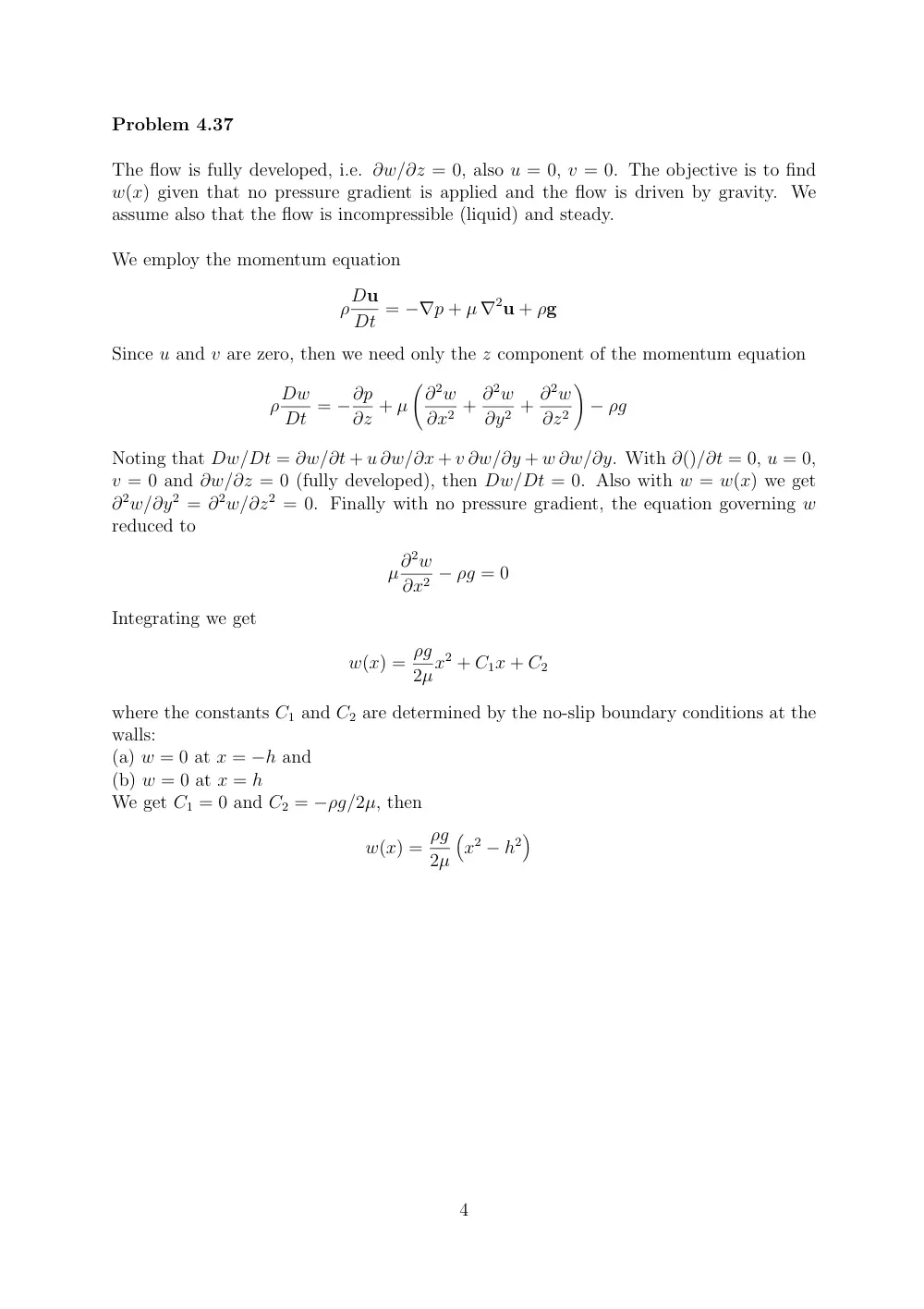 MECH 314 Problems 7, Spring 2014, page 4
