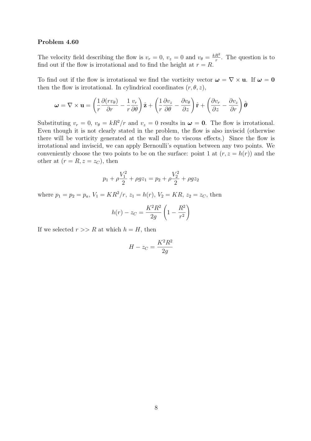 MECH 314 Problems 7, Spring 2014, page 8