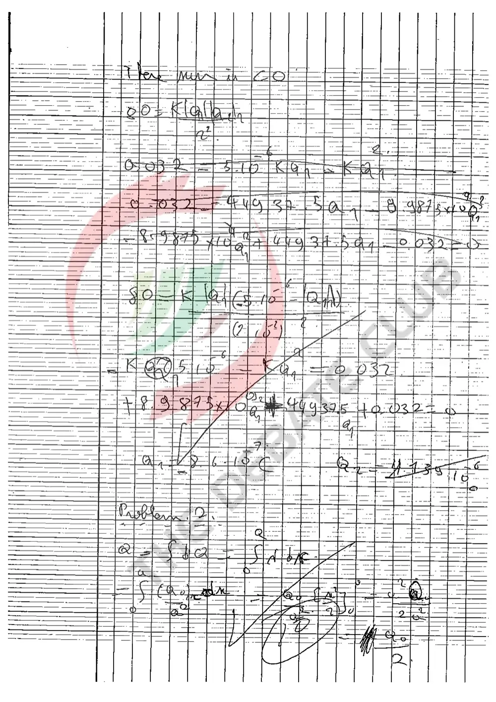 PHS 212 Midterm with Solution, Spring 2005, page 4