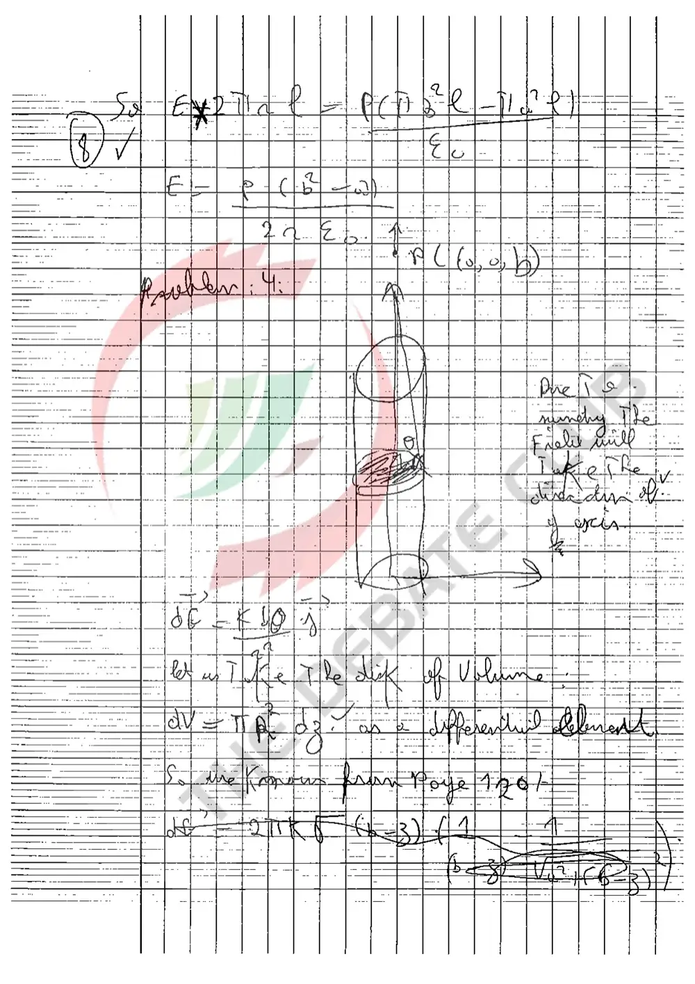PHS 212 Midterm with Solution, Spring 2005, page 8
