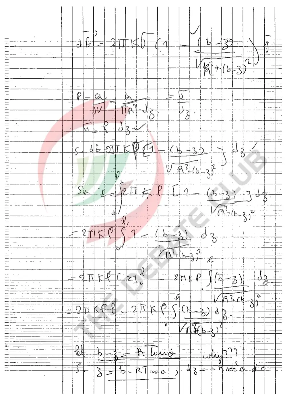 PHS 212 Midterm with Solution, Spring 2005, page 9