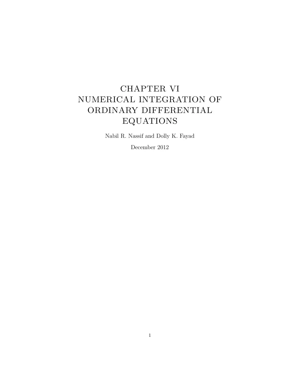 MATH 251 Notes Chapter 6, Spring 2014, page 1