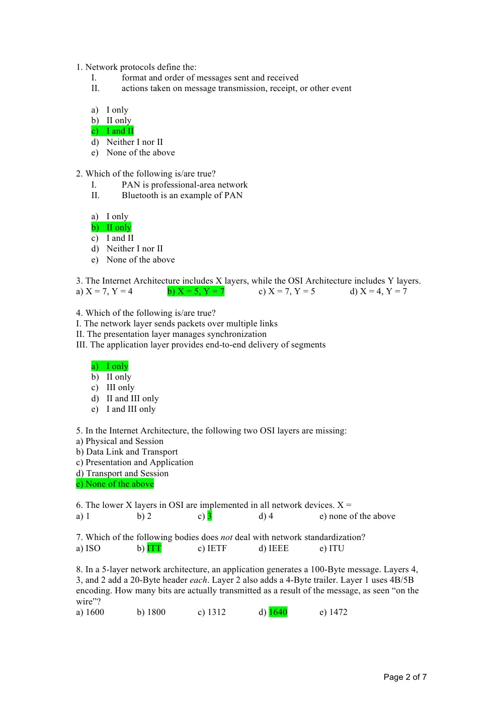 EECE 350 Midterm Exam with Solution, Spring 2014, page 2