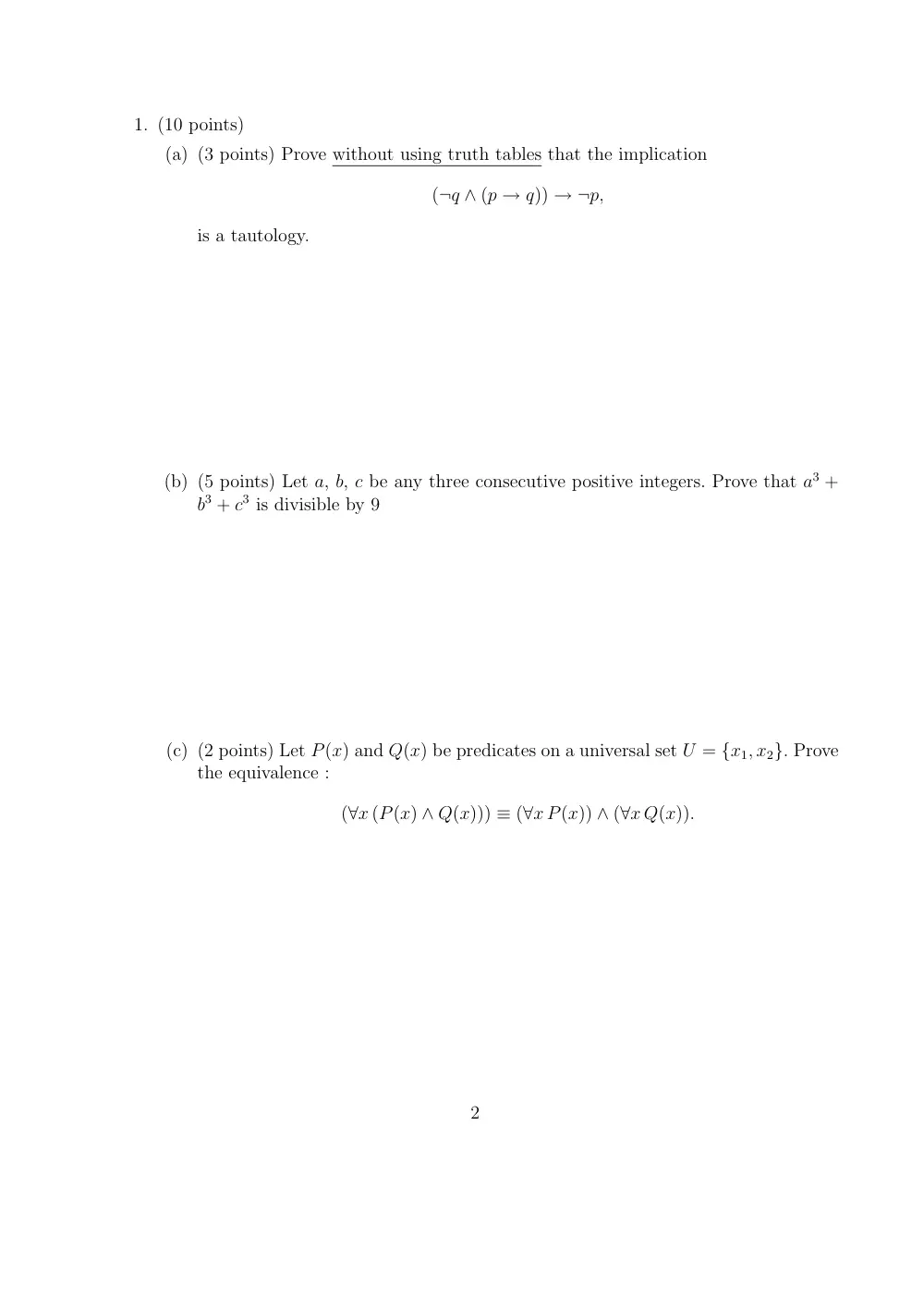 MATH 211 Final, Fall 2005, page 2