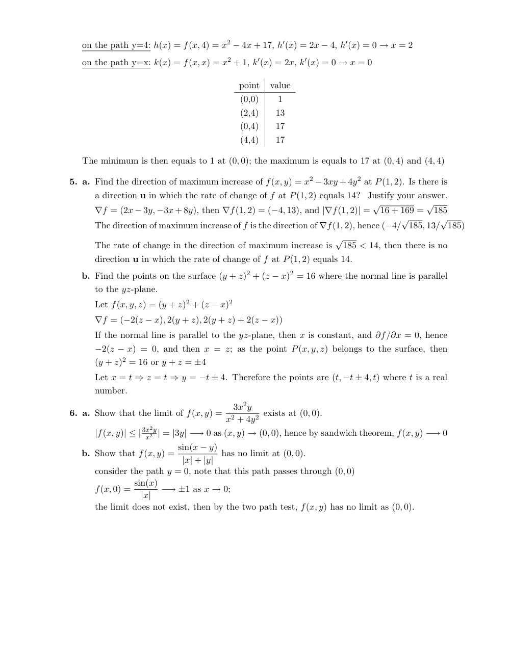 MATH 201 Exam 2, Fall 2008, page 2