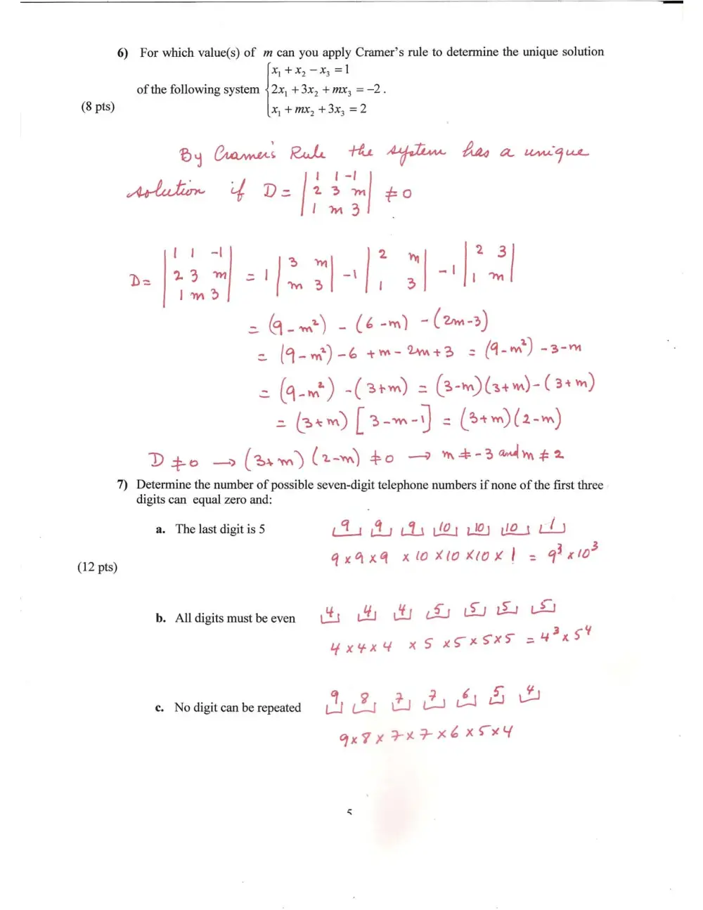 MATH 204 Exam 1, Fall 2011, page 5