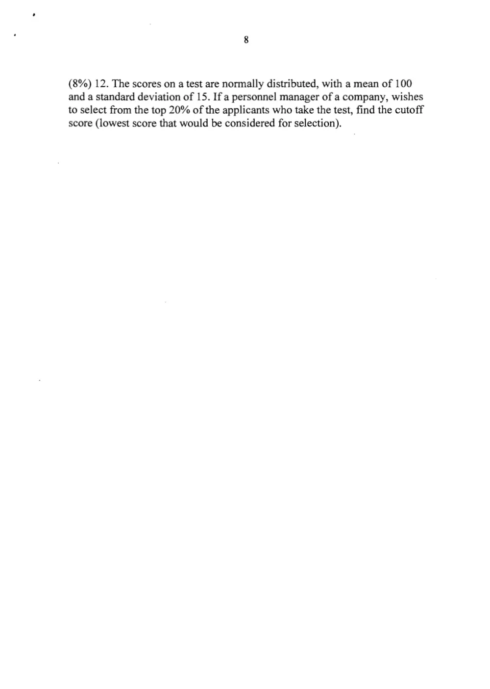 MATH 204 Final, Fall 2006, page 8