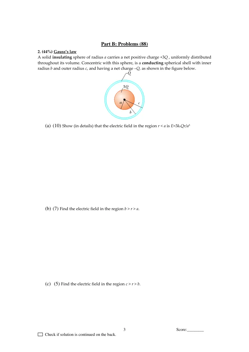 PHYS 211 Exam 1, Fall 2012, page 3