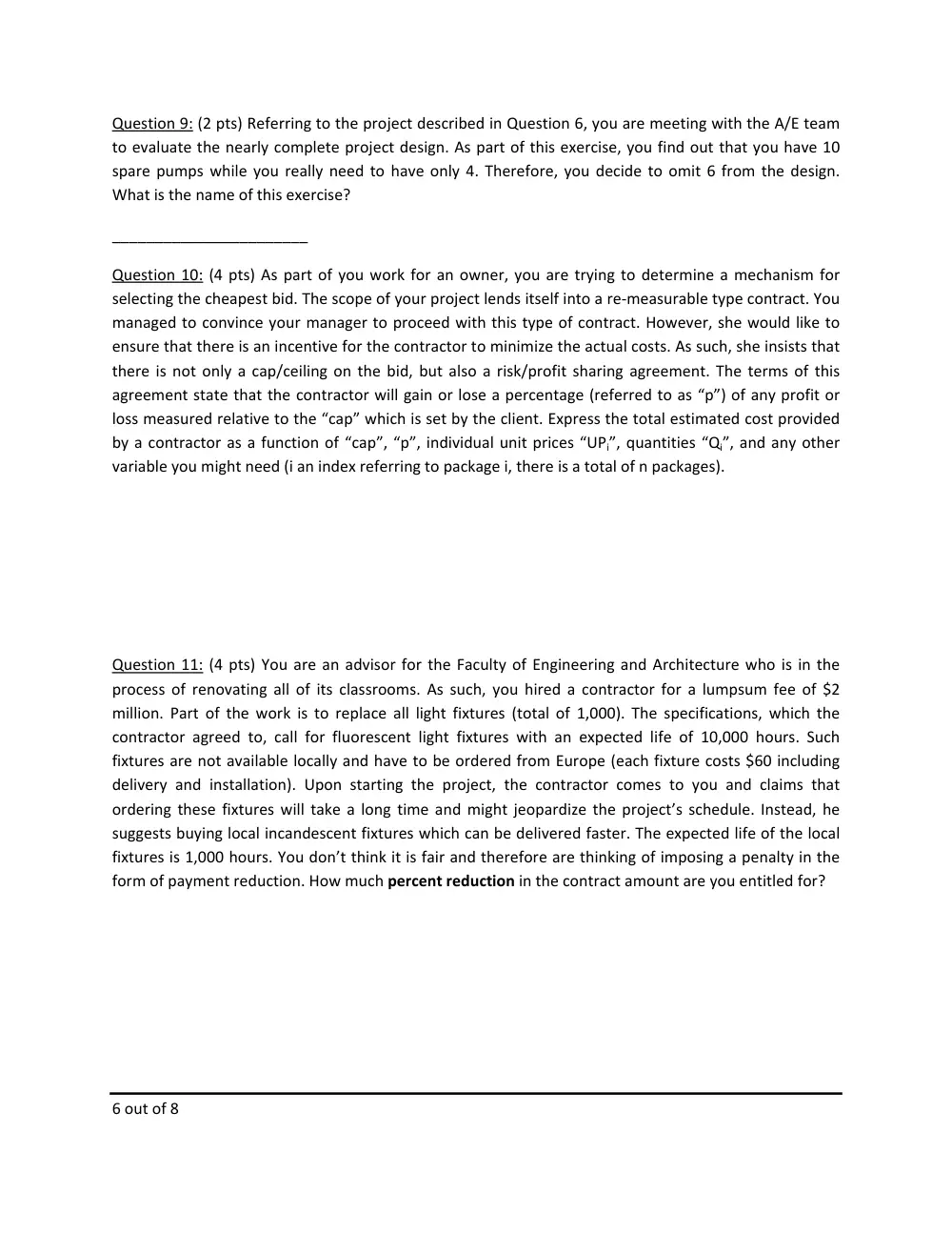 CIVE 580 Midterm, Fall 2010, page 6