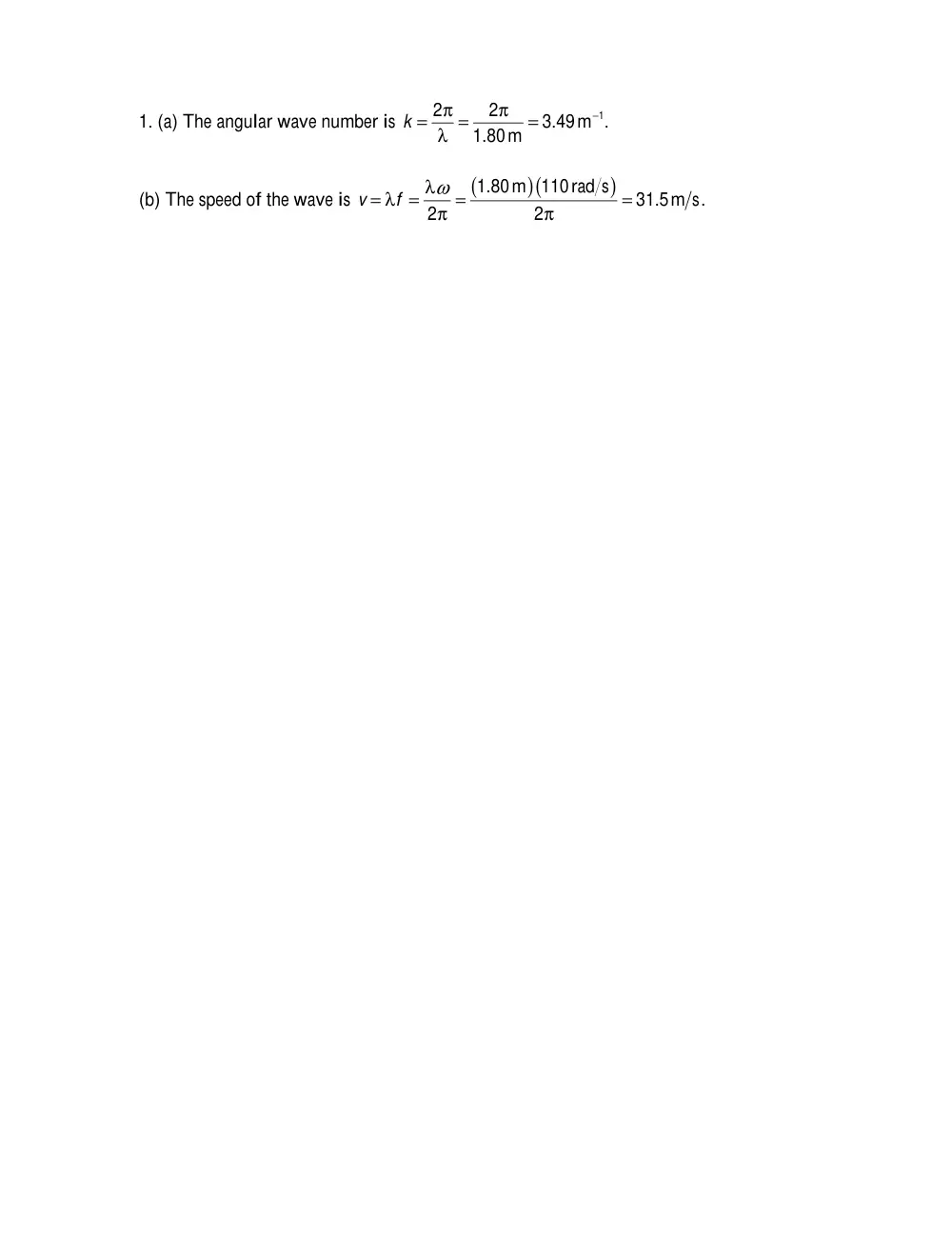 PHYS 210 Problems Chapter 16 and 17 Solutions, Fall 2010, page 1