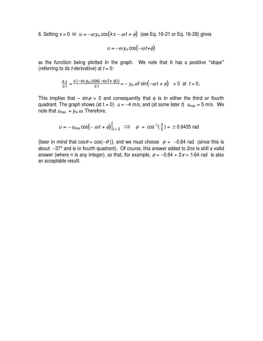 PHYS 210 Problems Chapter 16 and 17 Solutions, Fall 2010, page 6