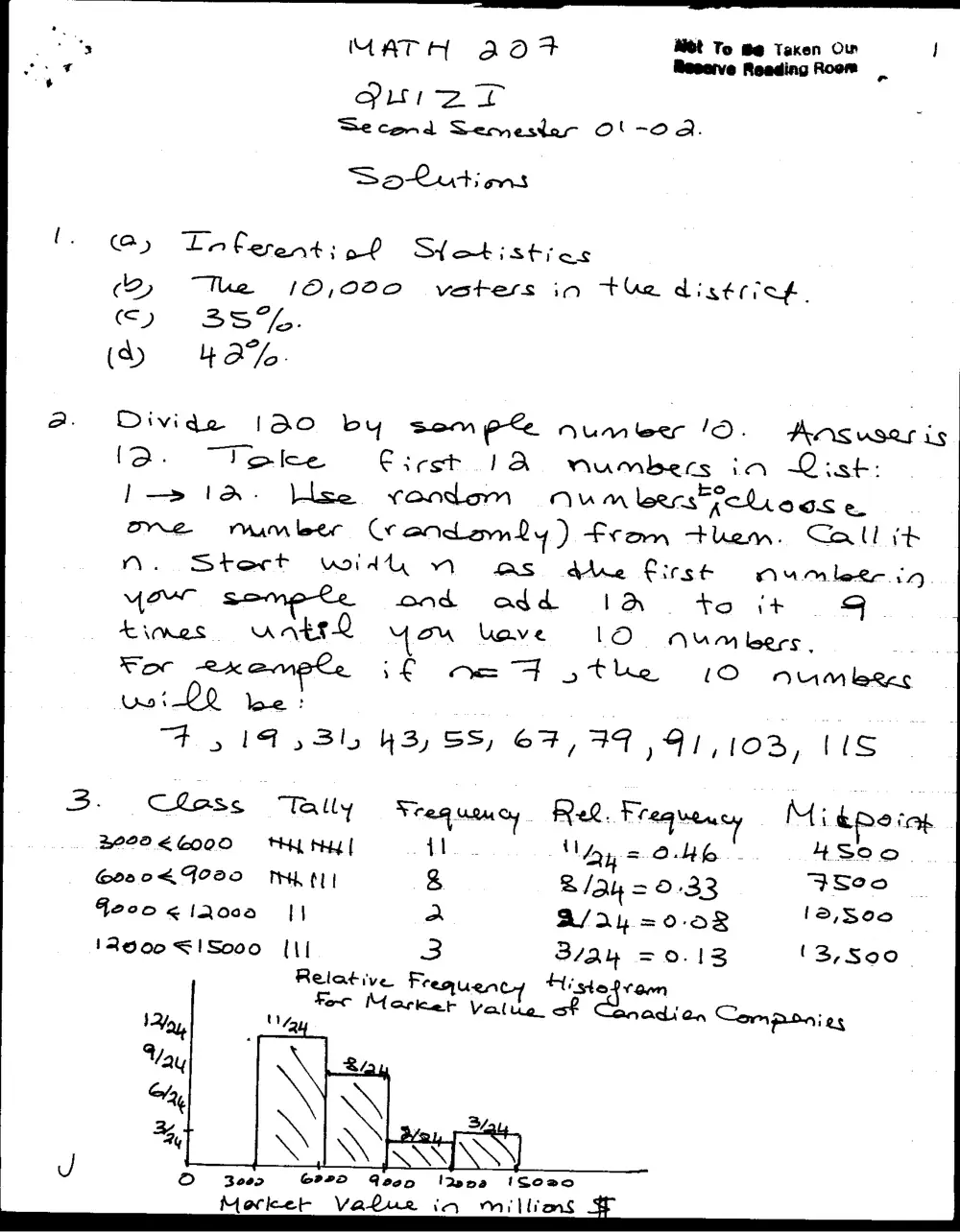 STAT 201 Exam 2, Spring 2002, page 2