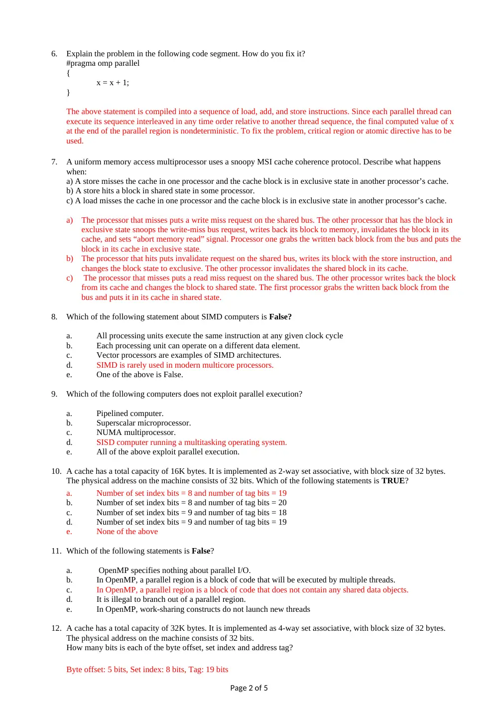 EECE 422 Problems Quiz 1 Problems, Fall 2017, page 2