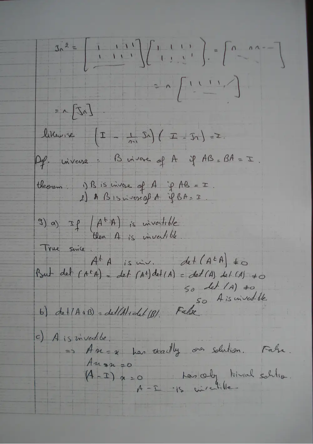 MATH 218 Problems Solving Session, Fall 2011, page 5