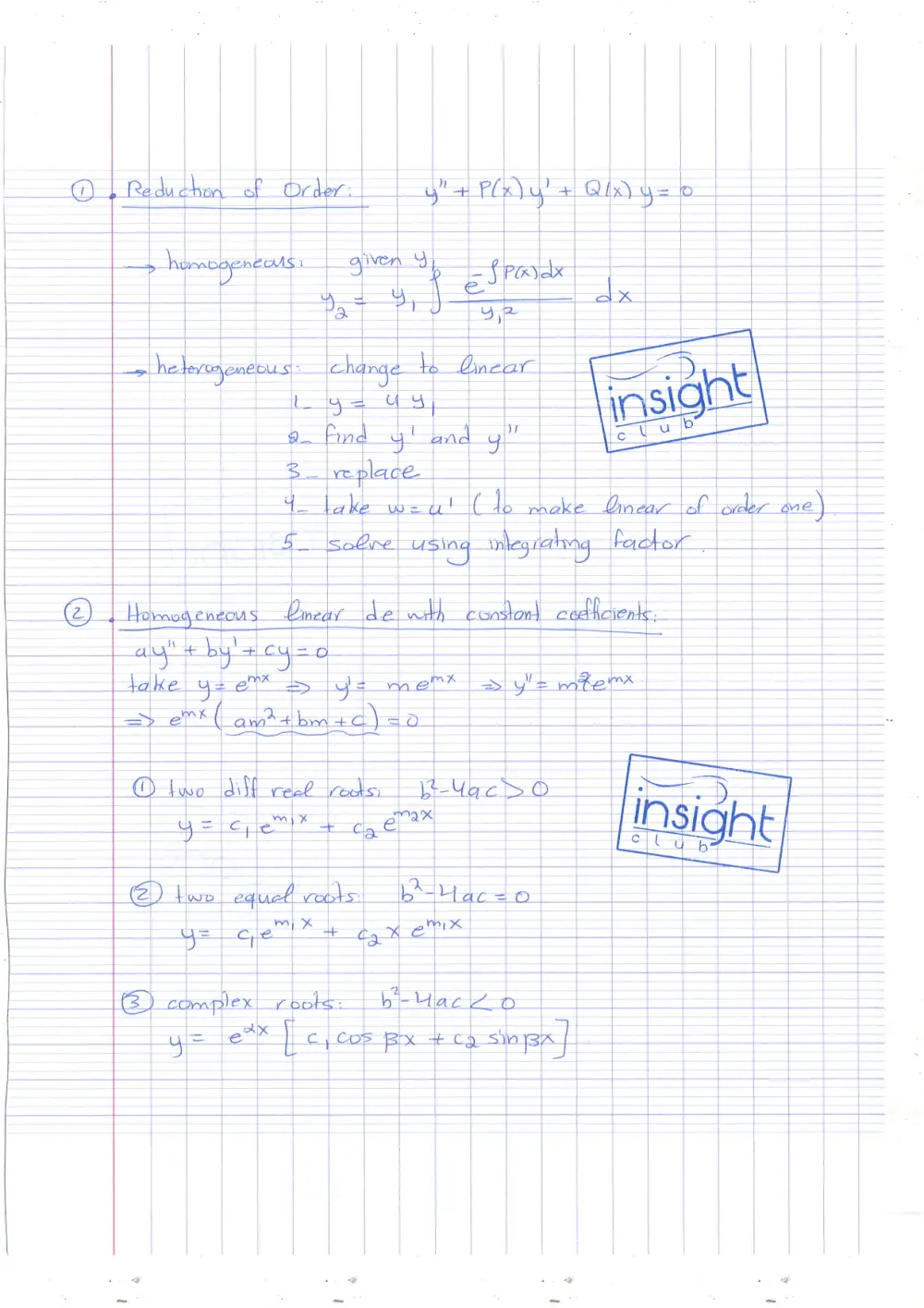 MATH 202 Notes Final Summary, Fall 2015, page 9