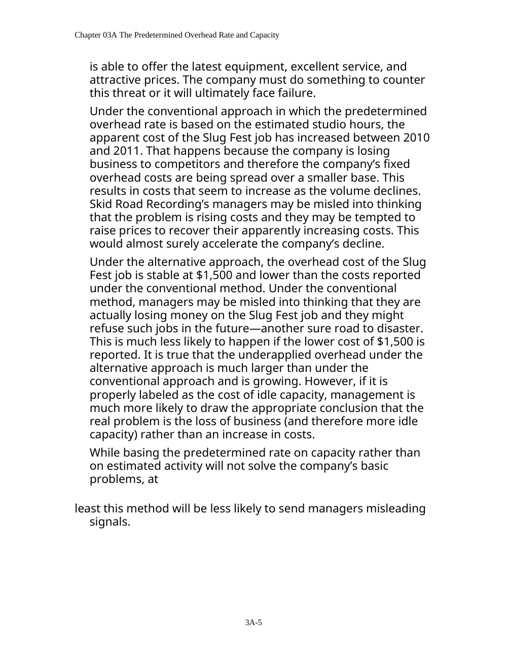 ACCT 215 Problems Solutions, Fall 2011, page 5