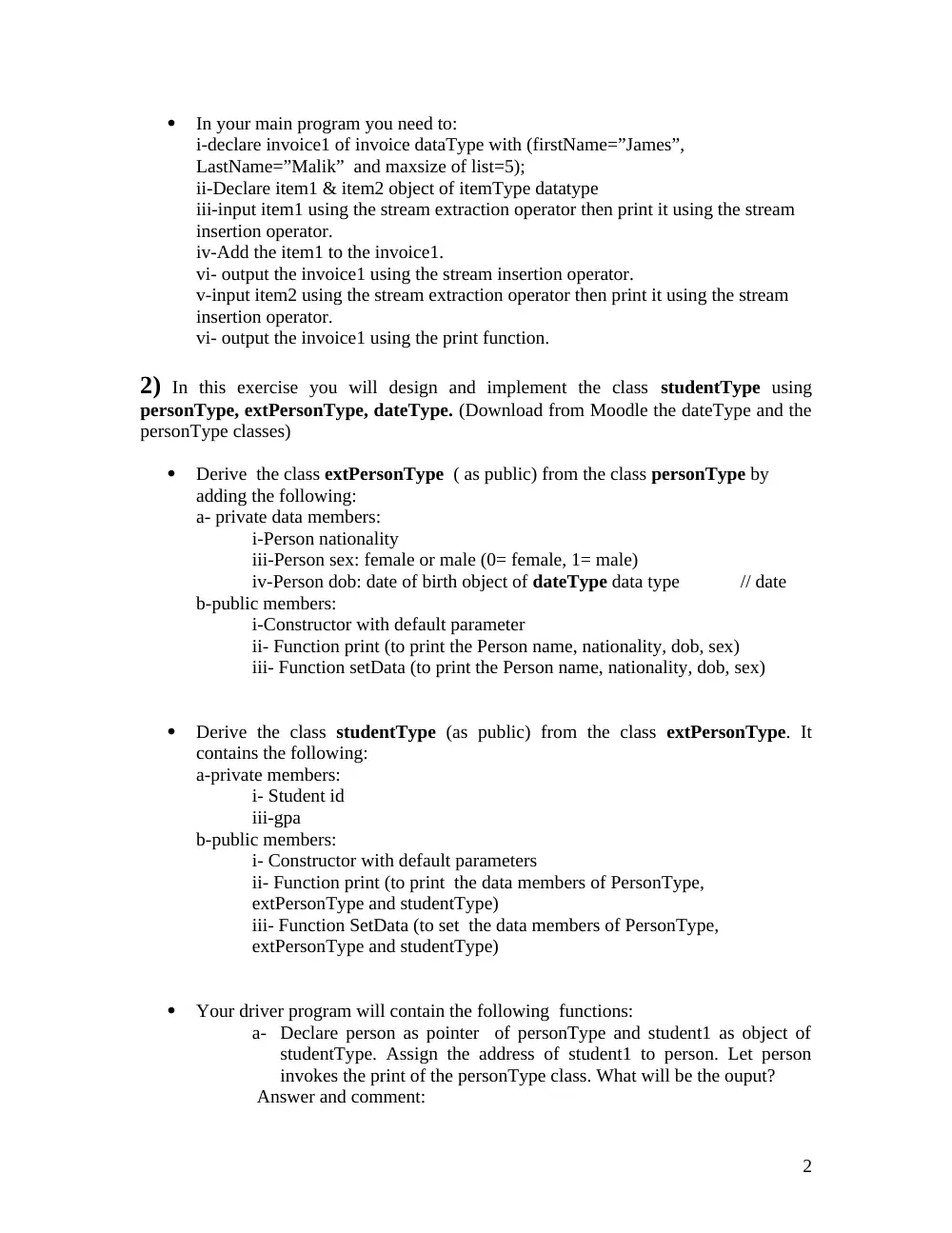 EECE 330 Homework, Spring 2008, page 2