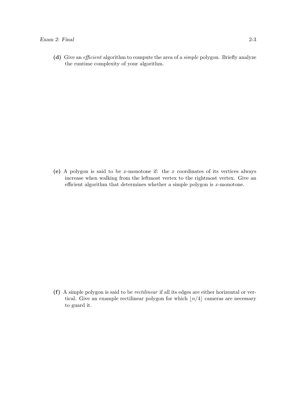 CMPS 356 Final, Fall 2005, page 3