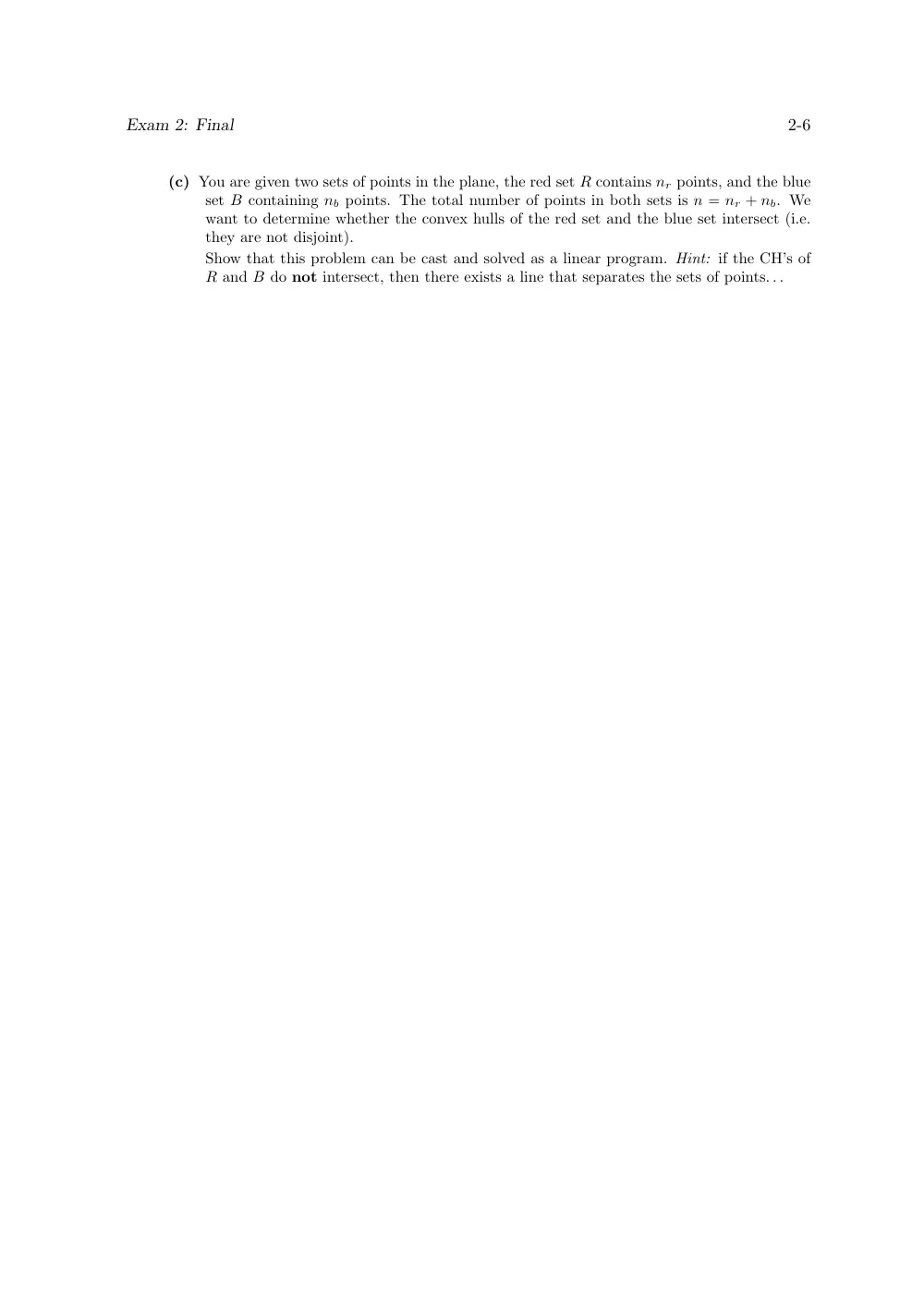 CMPS 356 Final, Fall 2005, page 6