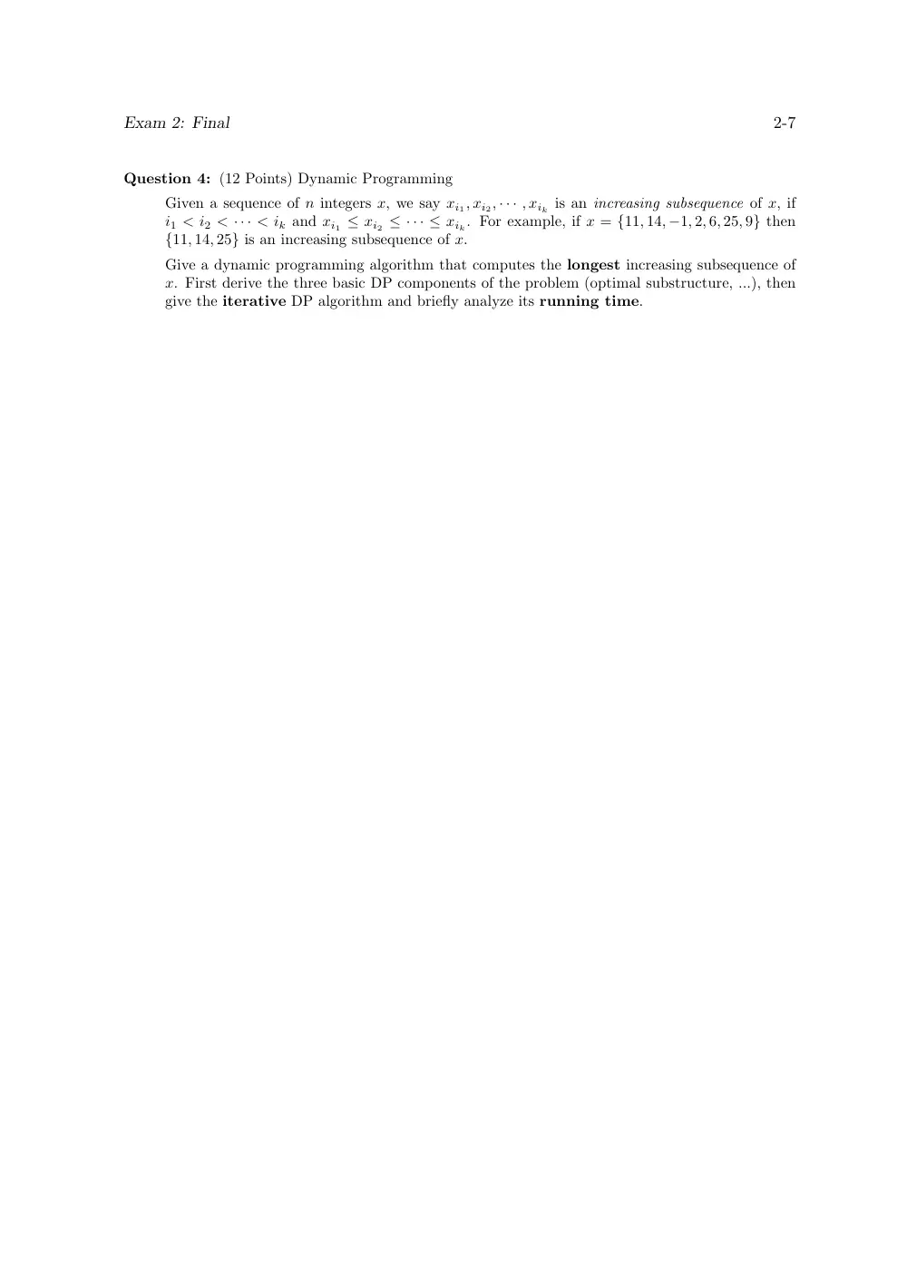 CMPS 356 Final, Fall 2005, page 7