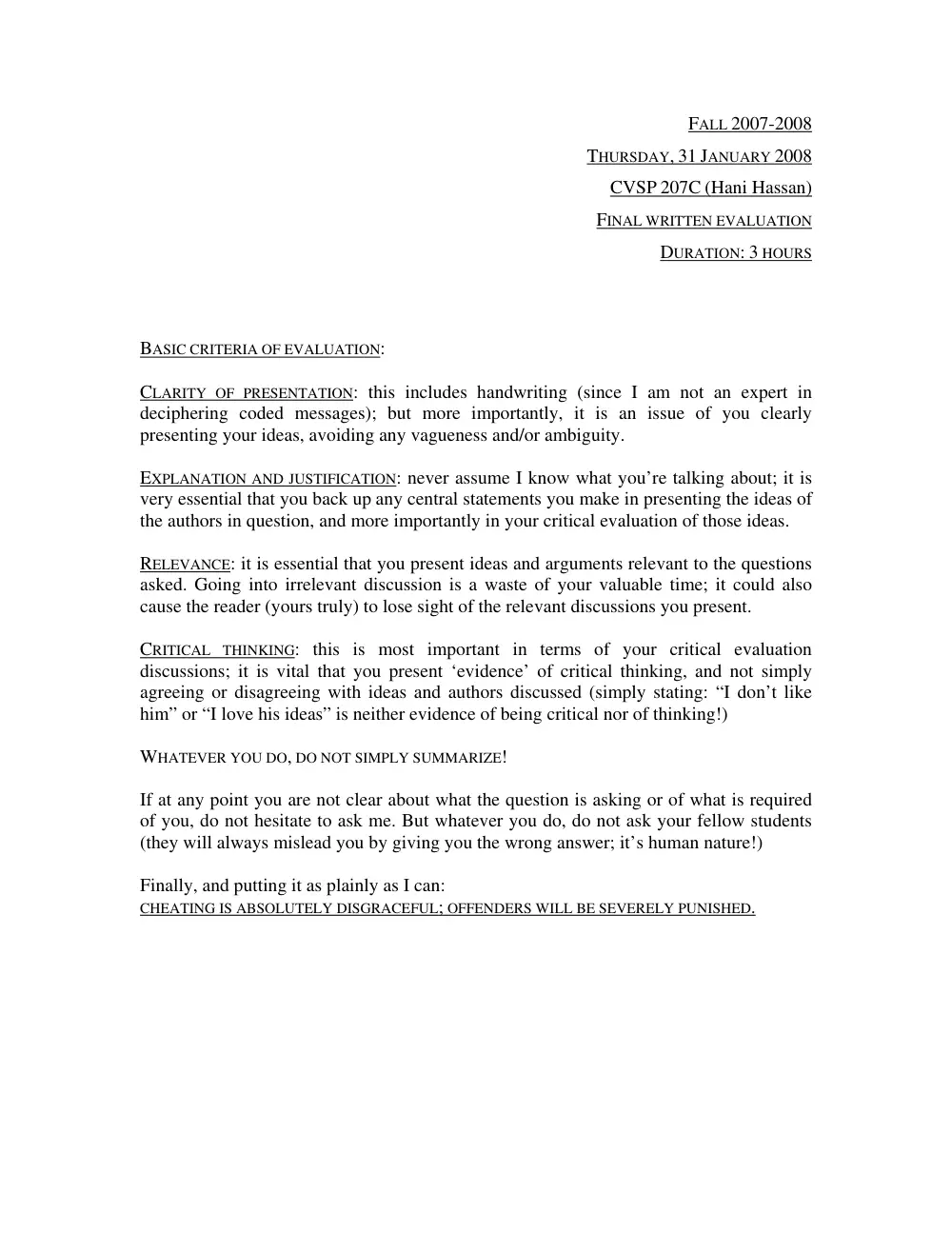 CVSP 207A Final, Fall 2007, page 1
