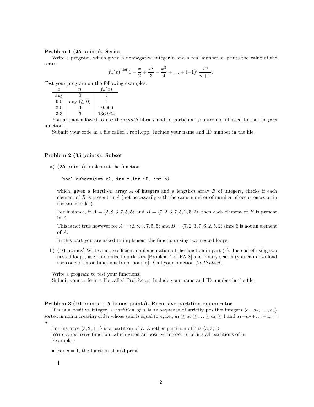 EECE 230 Final, Fall 2013, page 2