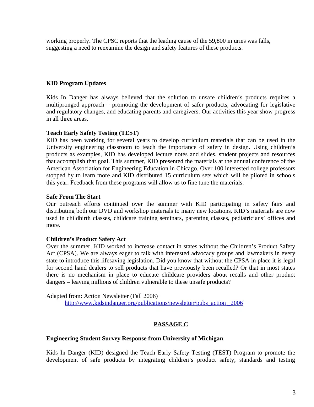ENG 206 Final, Fall 2006, page 3