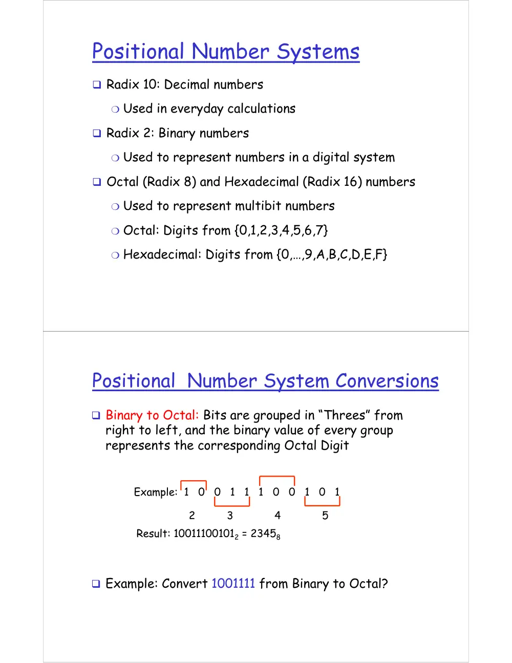 CSC 320 Chapter Conversion, Spring 2015, page 2