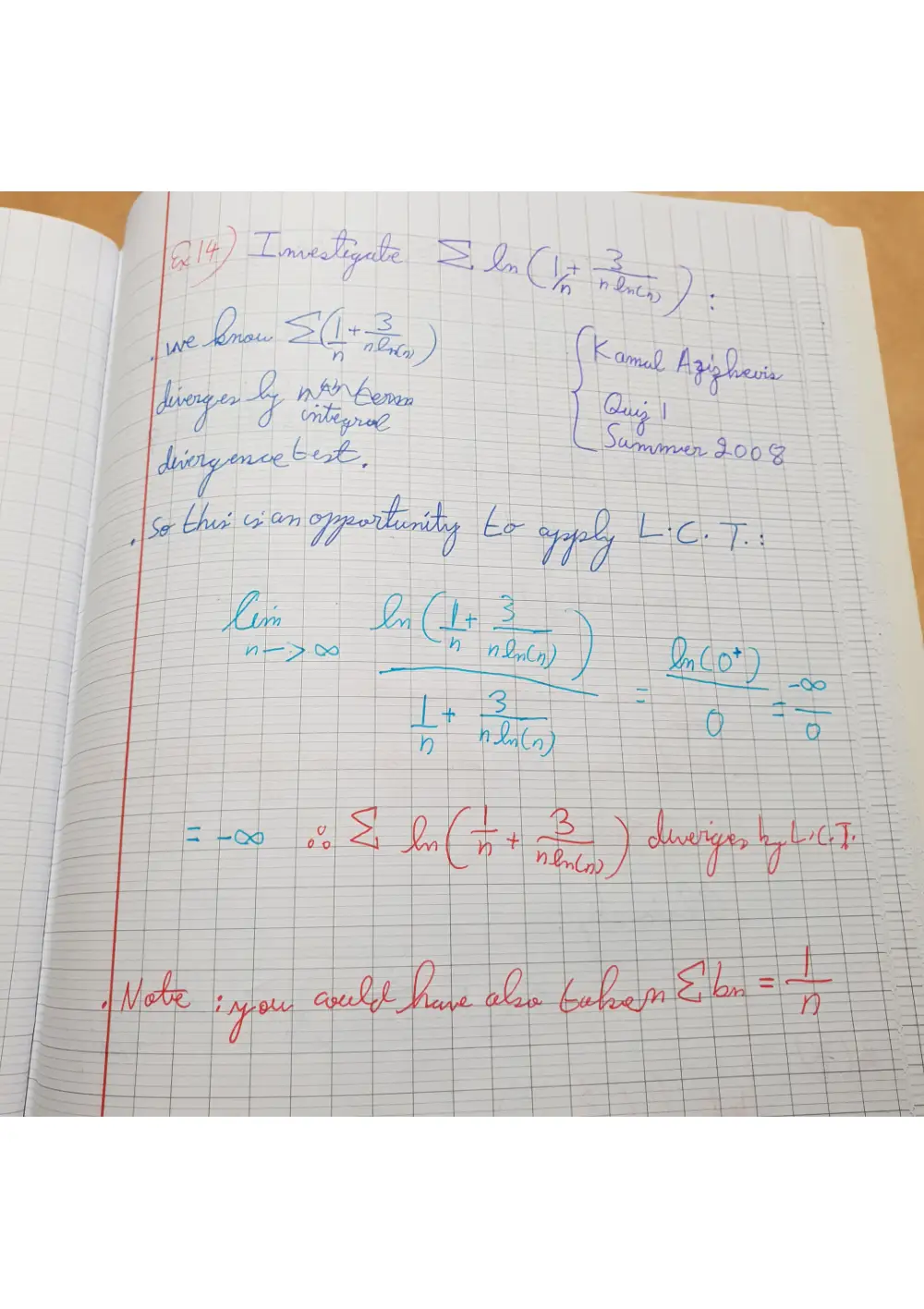 MATH 201 Problems Difficult Problem 10, Spring 2019, page 1
