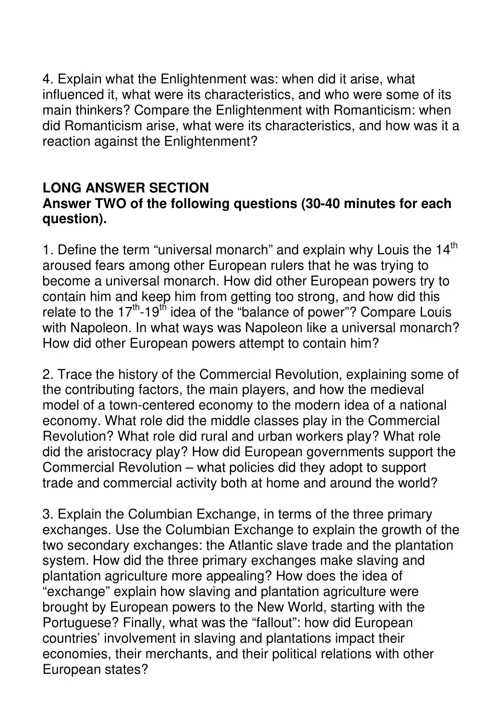 HIST 101 Final, Fall 2007, page 2