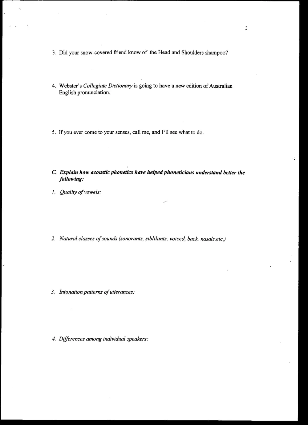 ENG 228 Final, Fall 2001, page 3