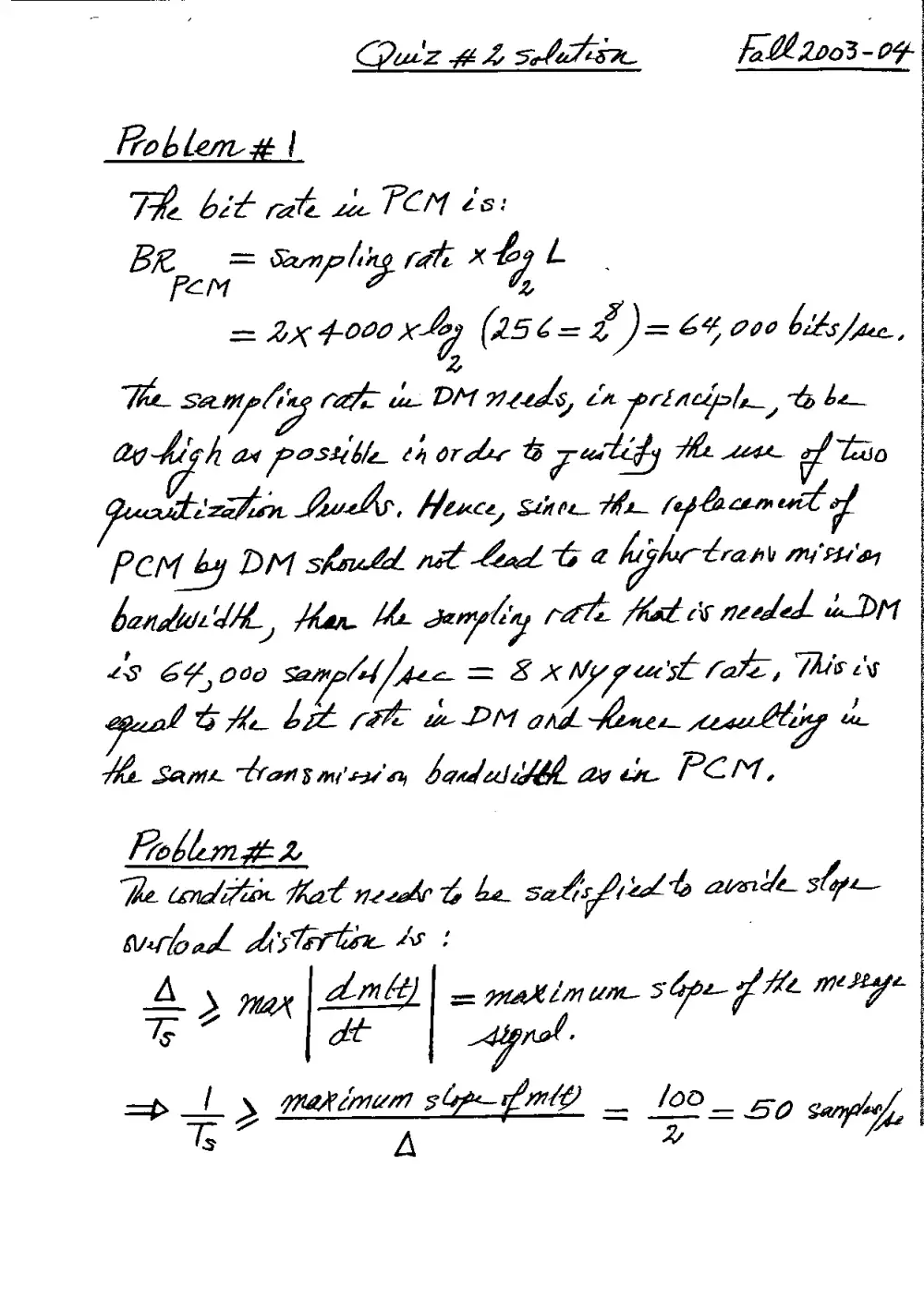 EECE 442 Exam 2, Fall 2003, page 1