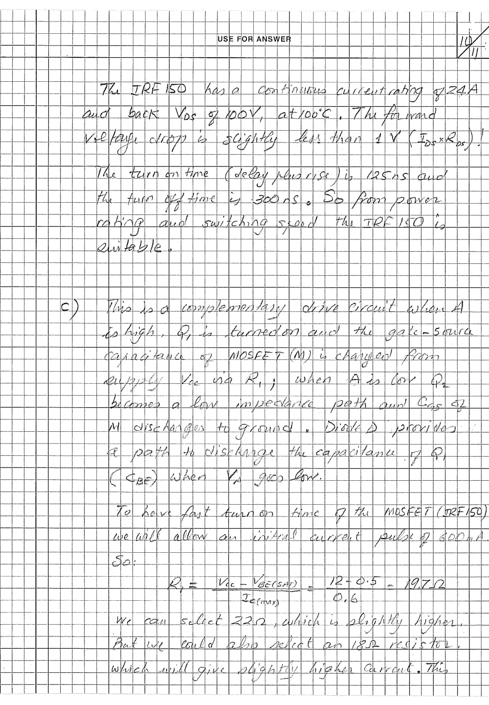 EECE 473 Midterm Solution, Spring 2010, page 10