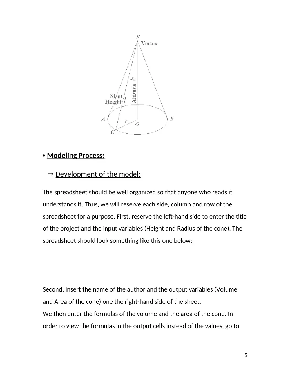 EECE 200 Lab Modeling Data in Excel, Fall 2011, page 5