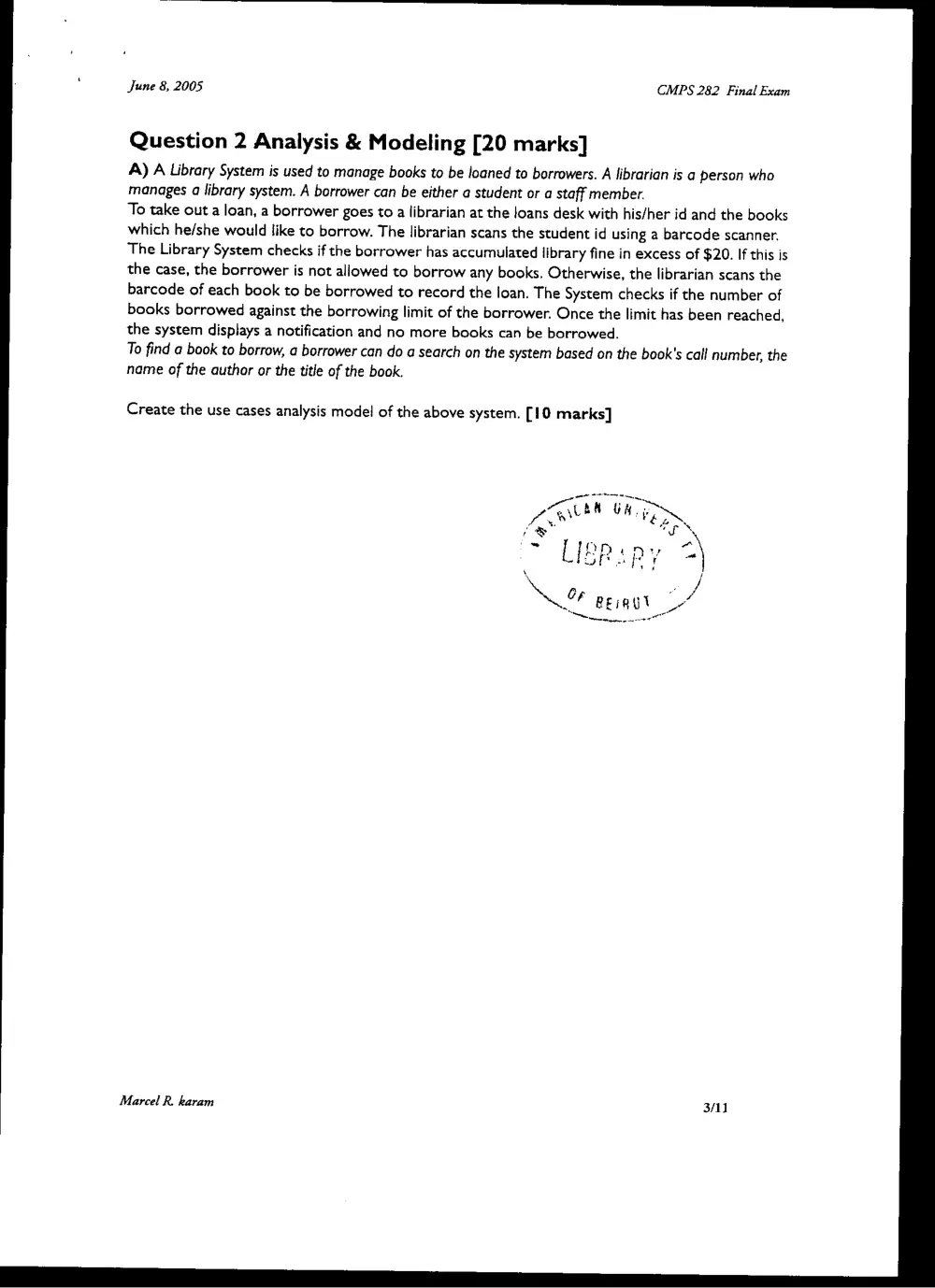 CMPS 282 Final, Spring 2005, page 3