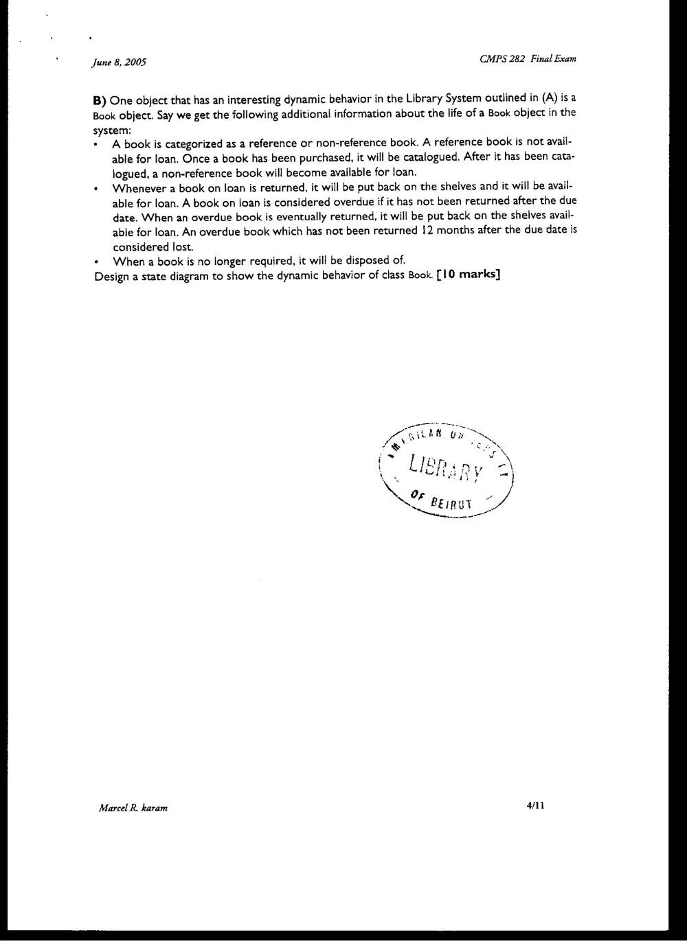 CMPS 282 Final, Spring 2005, page 4