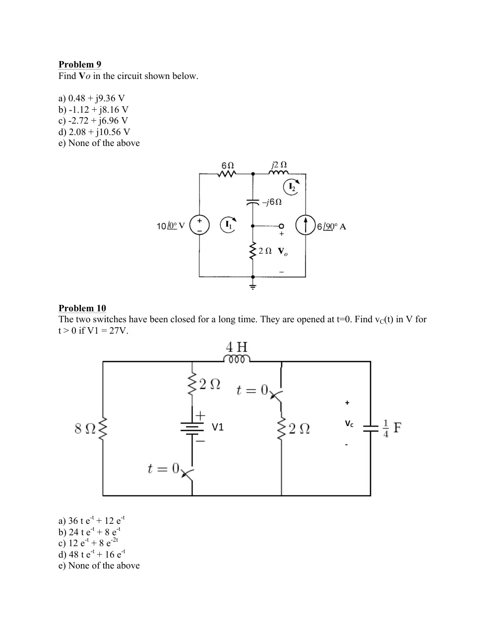 EECE 210 Final, Spring 2016, page 6